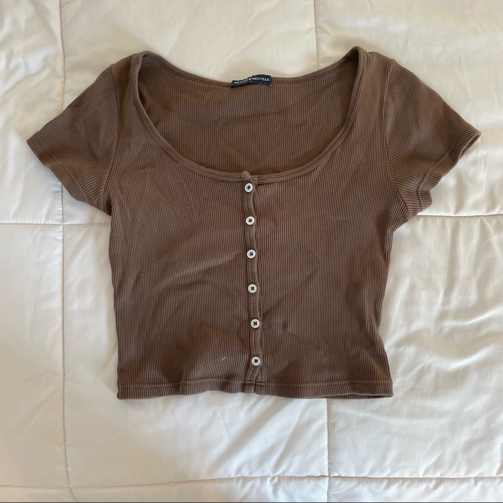 zelly top brown